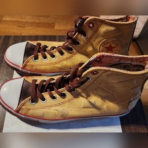 Men's 8.5 LIMITED EDITION RARE Dr Romanelli X Band-Aids All Star Converse